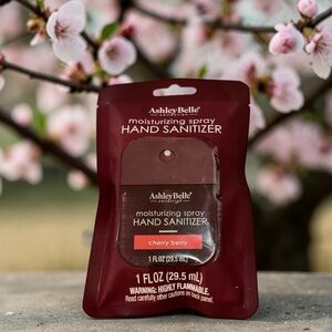 Ashley Belle. Cherry Berry Moisturizing Spray Hand Sanitizer